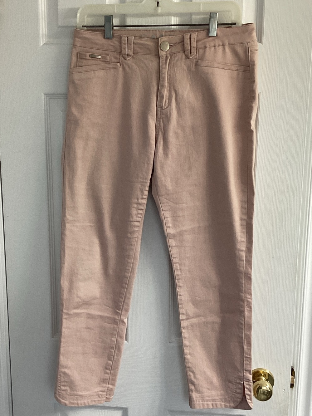 Carreli Blush Pink Slim Ankle Pants Size 10/31